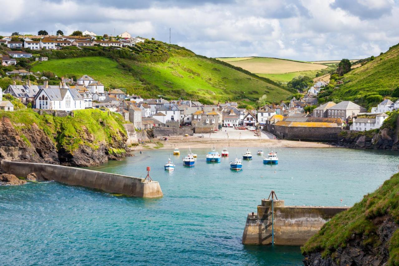Polrunny Farm Elderberry Cottage With Sea View Boscastle Exteriör bild
