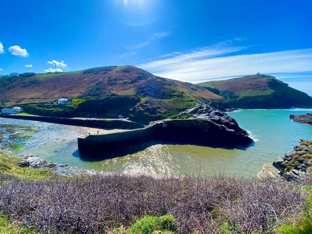 Polrunny Farm Elderberry Cottage With Sea View Boscastle Exteriör bild