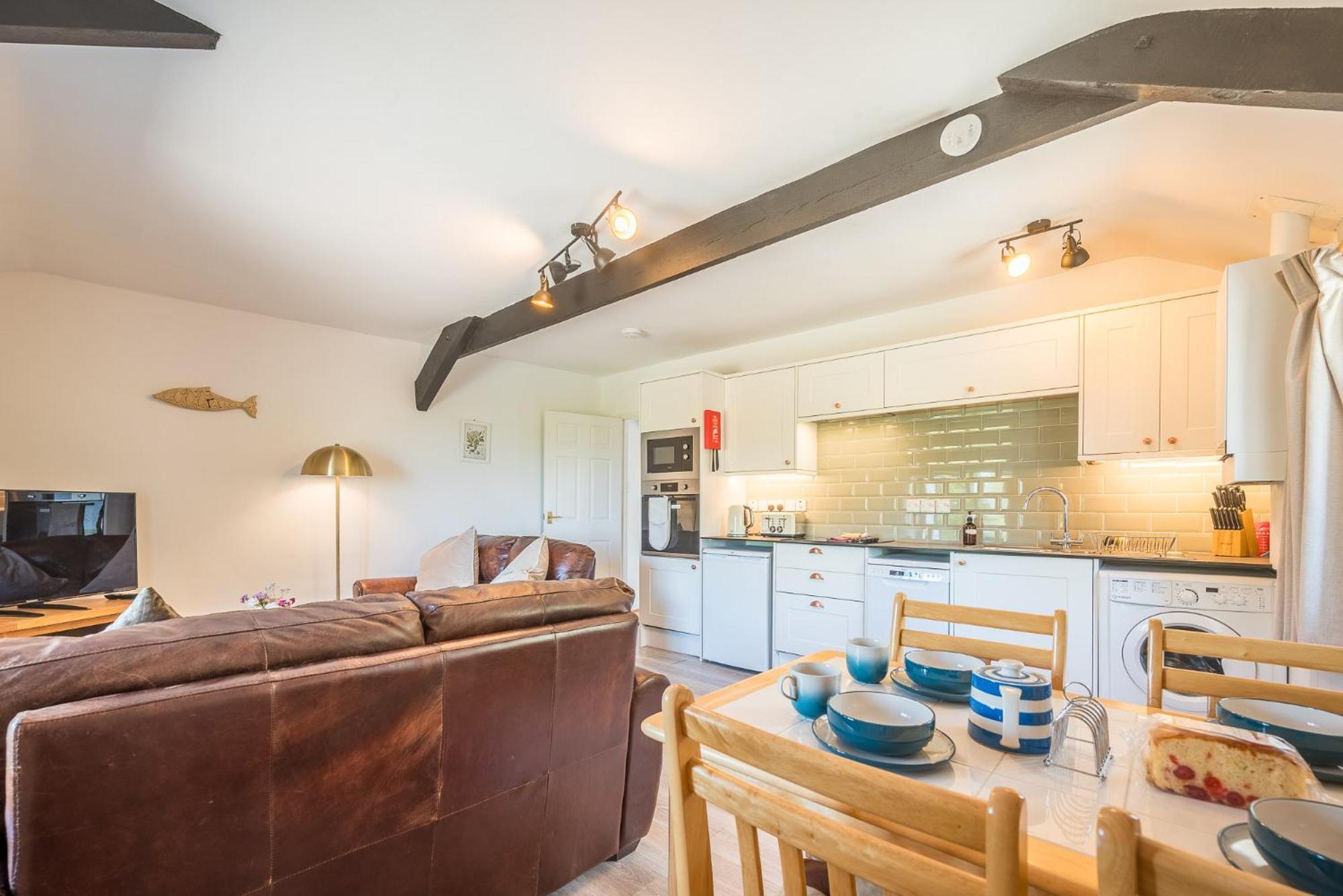 Polrunny Farm Elderberry Cottage With Sea View Boscastle Exteriör bild